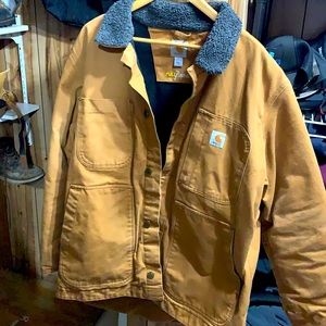 Carhartt Full Swing Tan Jacket (Large)